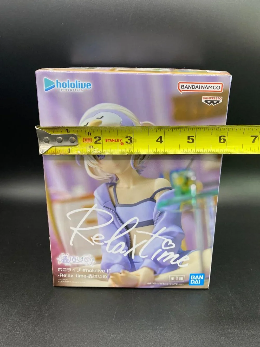 Hololive Todoroki Hajime Relax time Figure Banpresto New Sealed